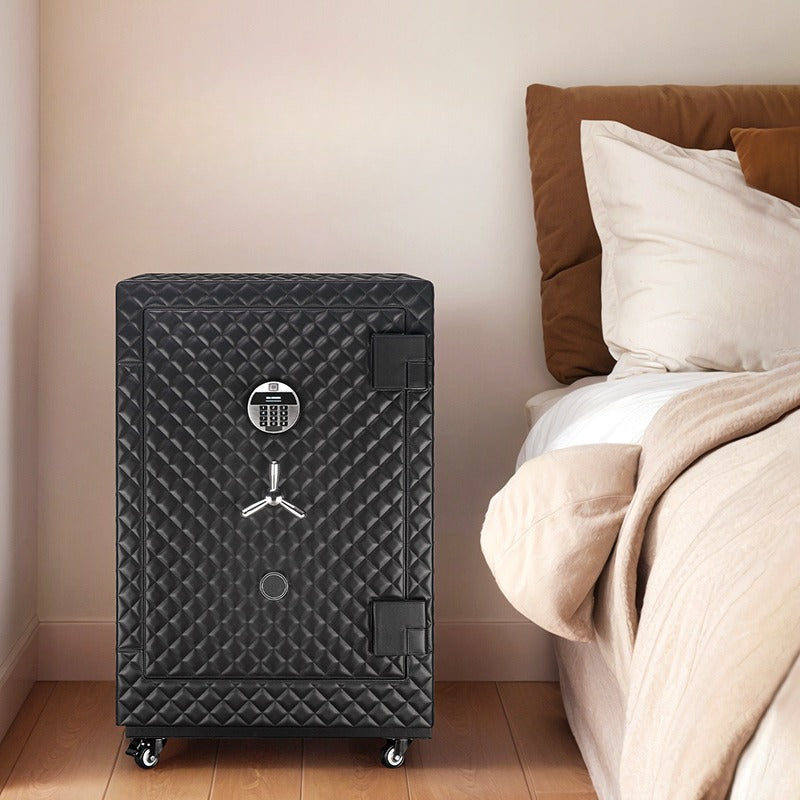 Eternity - Steel Alloy Integrated Leather Watch Safe - Time Winders