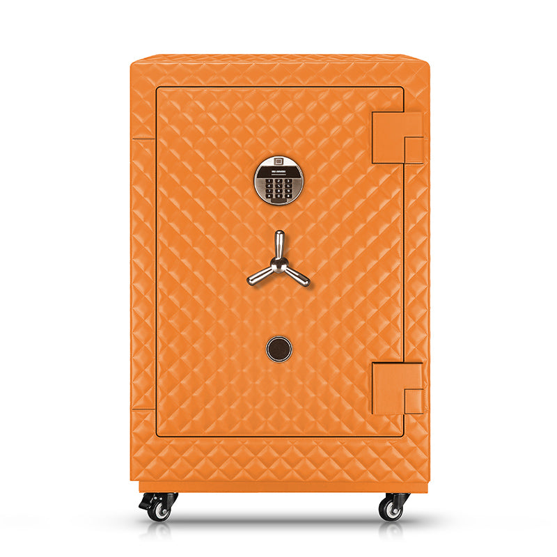 Eternity - Steel Alloy Integrated Leather Watch Safe - Time Winders