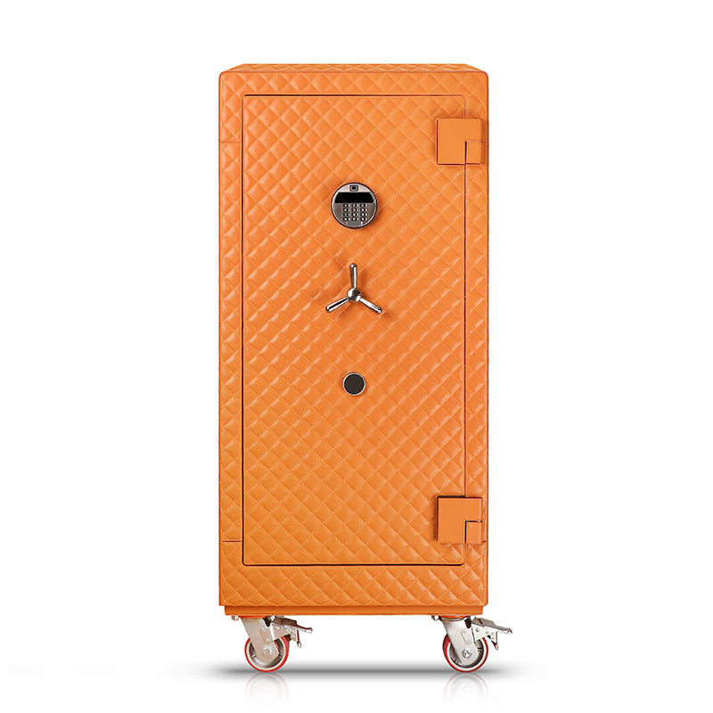 Eternity - Steel Alloy Integrated Leather Watch Safe - Time Winders