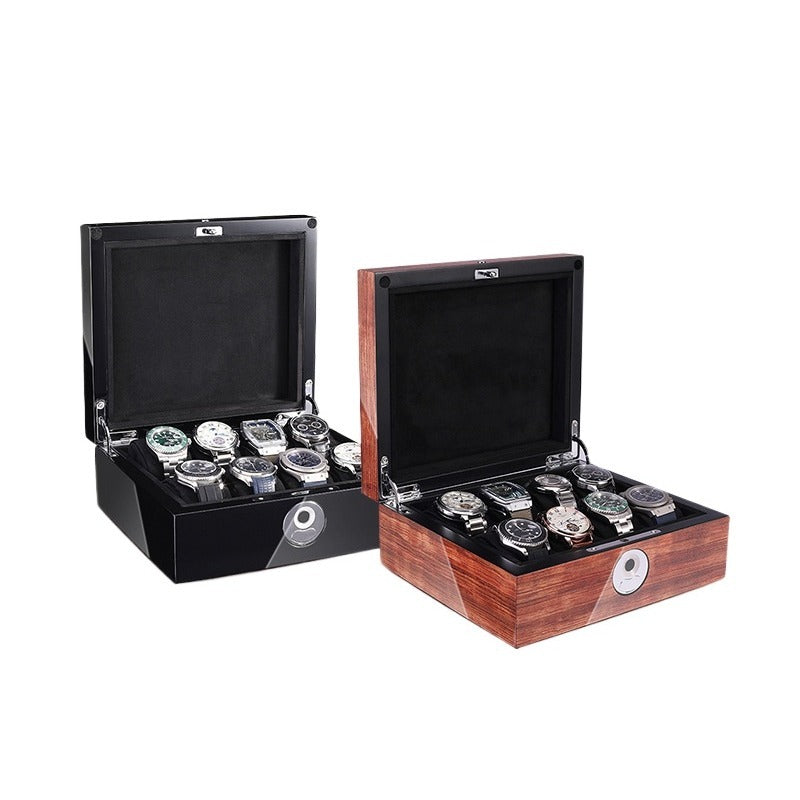 Horaevelis - Luxury Fingerprint Biometric Watch Box - Time Winders