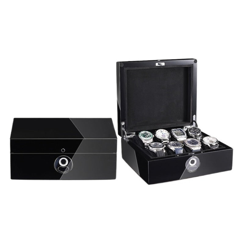 Horaevelis - Luxury Fingerprint Biometric Watch Box - Time Winders