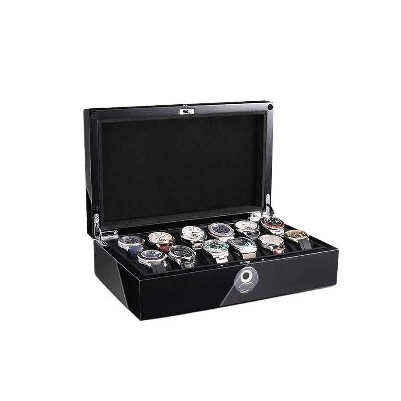 Horaevelis - Luxury Fingerprint Biometric Watch Box - Time Winders