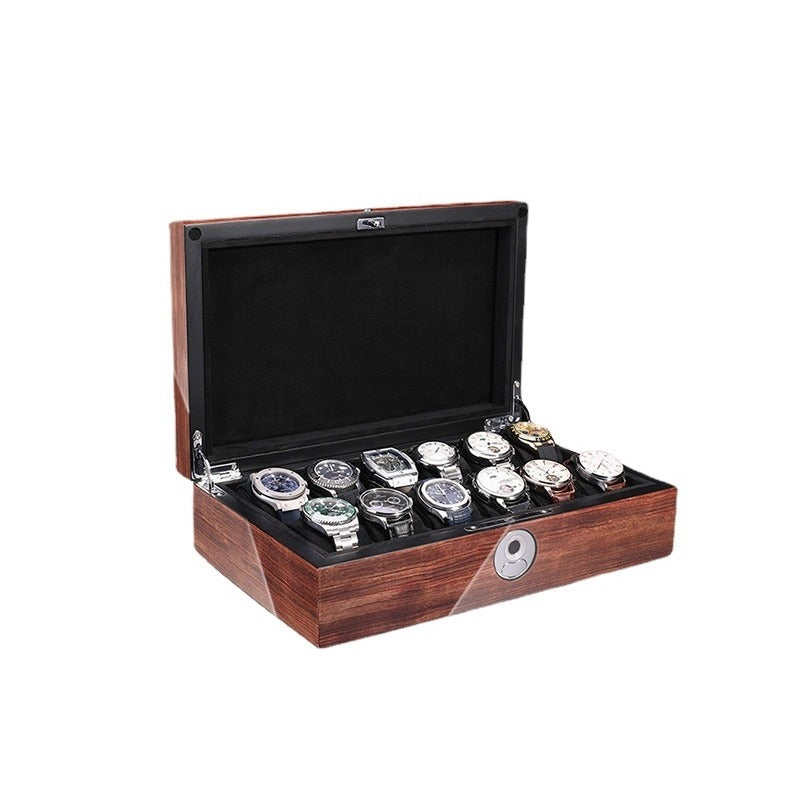 Horaevelis - Luxury Fingerprint Biometric Watch Box - Time Winders