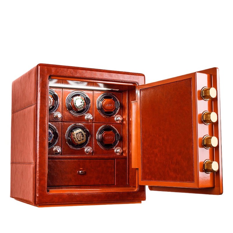 Avertiza - Ultimate Leather Watch Safe - Time Winders