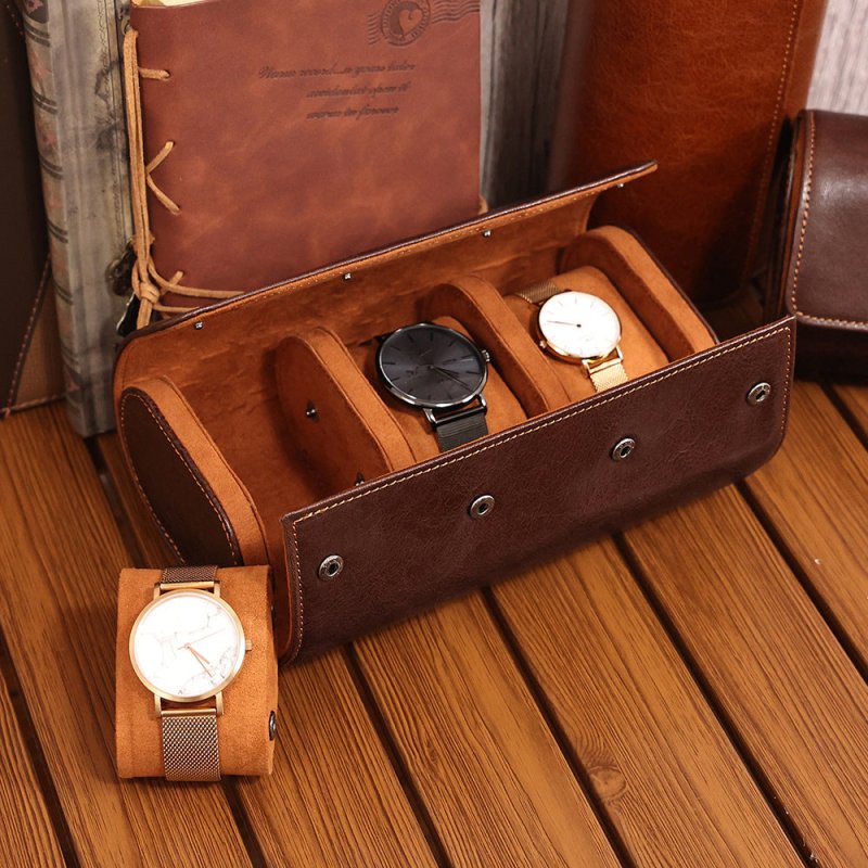 Cava - Cowhide Watch Box - Time Winders