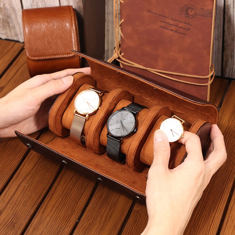 Cava - Cowhide Watch Box - Time Winders