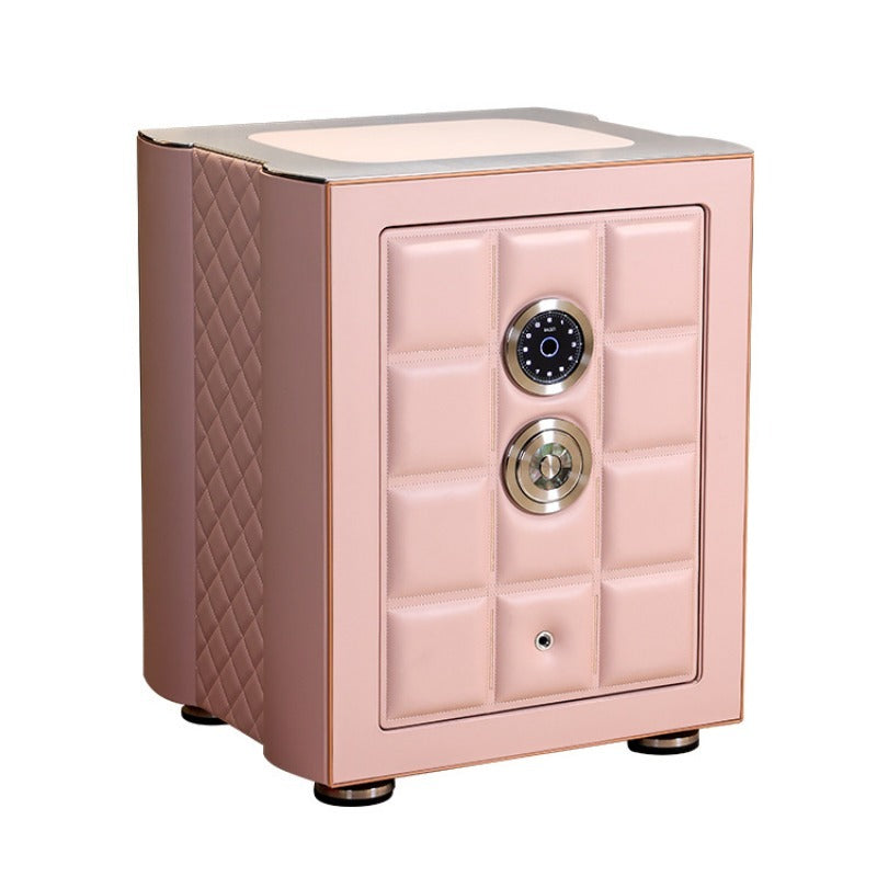 MYTX - Manganese Steel &amp; Leather Anti Theft Watch Winder Safe - Time Winders