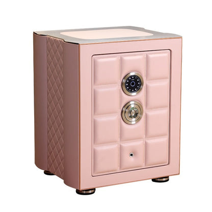 MYTX - Manganese Steel &amp; Leather Anti Theft Watch Winder Safe - Time Winders